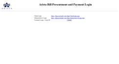 Desktop Screenshot of abpp.aristainfo.com